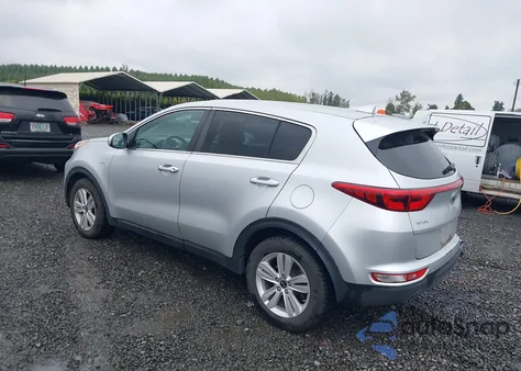 2017 Kia Sportage Lx from USA, damaged, VIN KNDPMCAC2H7257287